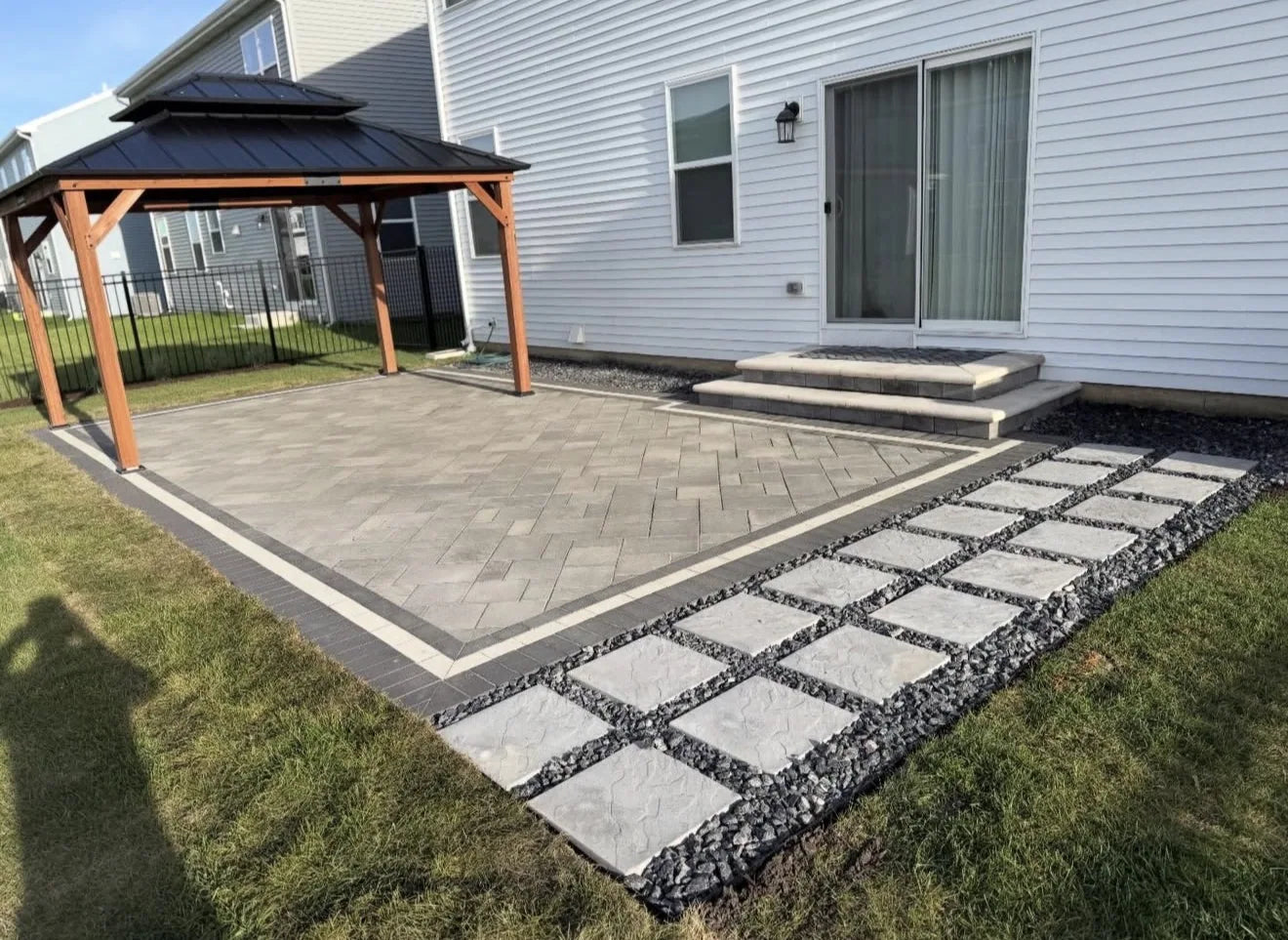 Paver patio & outdoor living